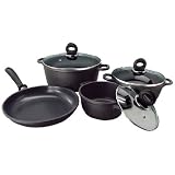 Mulex 120307 Lot de 7 Casseroles et Faitouts Fonte Aluminium 16, 20, 24 cm (Import Allemagne)par Mulex