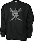 Oakland Raiders Classic NFL Throwback Logo Crewneck Sweatshirt - XX-Large
