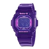 Casio Women039s BG5600SA-6CR Baby-G Metallic Purple Digital Sport Watch on sale