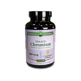 Meridian Naturals Chromium 200 mcg, 240 K-caps by Meridian Naturals