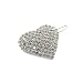 Clear Heart Crystal Rhinestone Hair Accessory Barette Clip Fashion