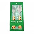 Emily Green Utensils, Yellow Polka