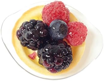 SupaCute Desserts Clear Plastic Plate 48 pcs Round Appetizer or Dessert Plate