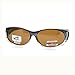 No Glare Polarized Oval Shape Ombre Fitover Sunglasses