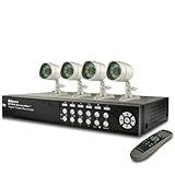 Swann SW244-4M1 DVR4 4-Channel SecuraNet Digital Video Recorder with Bulldo ....