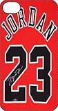 Michael Jordan MJ Chicago Bulls NBA iPhone 4s iPhone4s Black Designer Hard Case Cover Protector Bumper