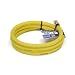 GOODYEAR 46511 3/8-Inch by 6-Feet 250 PSI Lead-In Rubber Air Hose With 1/4-Inch MNPT Ends
