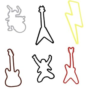 Silly Bandz NEW Rock Bandz Pack 