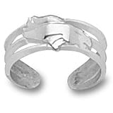 Denver Broncos NFL Sterling Silver Toe Ring