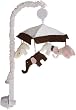 Carter's Pink Elephant Musical Mobile, Pink/Choc
