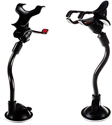 Long Arm Universal Car Soft Tube Mount Bracket Holder for all mobile phone , GPS Mp4 PDA, PSP 360 Degree