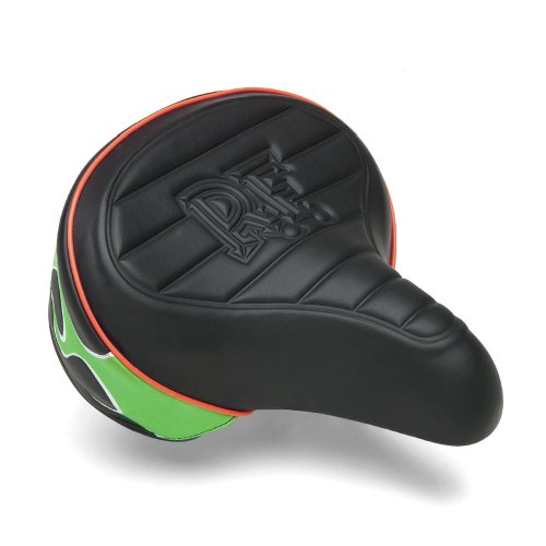 Electra Rat Fink Bicycle Saddle (Black/Orange)