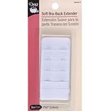 Dritz(R) 2 Hook Bra Back Extender- 1-1/2 Inch Wide White