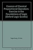 Classical propositional operators : an exercise in the foundations of logic