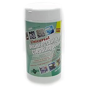 DISIFIN - DISINFECTANT & MULTISURFACE AND HAND CLEANING WIPES 100 - (ANTI BACTARIAL / ANTI VIRAL) - 100 WIPES