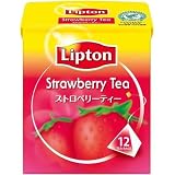リプトン　ストロベリー　ティーバッグ　12袋入り　ｘ　12個