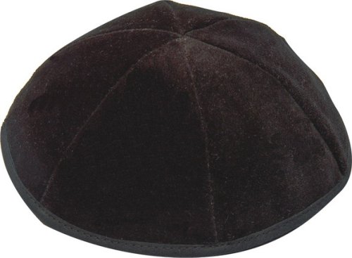 Black Velvet Kippah