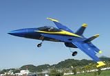 F-18 ホーネット●ブルーエンジェル 4chプロポ ブラシレス ラジコン 飛行機 ダクデッドファン 戦闘機 ホビー おもちゃの画像