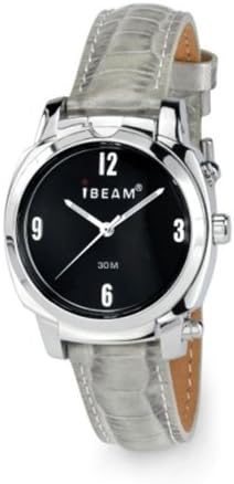 Ladies Ibeam 36mm with Black Dial and Black Leather Strap