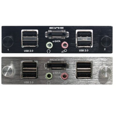 Scythe Kaze Station 3.5in. Bay Mountable 2 Channel Fan Controller-Black KST01-BK-3.5