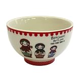 Petit jam/プチジャム《マトリョーシカ》お茶碗(陶器製)☆キャラクター食器通販☆ Petit jam/プチジャム《マトリョーシカ》お茶碗(陶器製)☆キャラクター食器通販☆