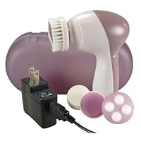 Rechargeable 4-in-1 Electric Face & Body Cleansing Brush Kit