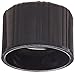 Bellco Glass 2029-00025 Deep Skirted Black Phenolic Screw Cap with White Rubber Liner, 24-415 Thread Size (Case of 144)