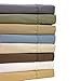 Royal Hotel Bedding 650-Thread-Count Bed Pillowcases - Wrinkle Free Pillow Cases - Cotton Blend, Sateen Pillowcases, Hypoallergenic, 2 Piece - King - Sage