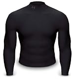 Under Armour Capture Scent Tech Mock Neck Shirt in Black or Timber
