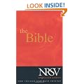 New Revised Standard Version Bible: Popular Text Edition: Containg the Old and New Testaments: New Revised Standard Version Bible (Anglicized) (Bible Nrsv)