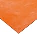 Silicone Sponge Rubber Sheet, Adhesive-Backed, Medium-Firm Density, Textured, AMS 3195, Orange, 0.125