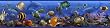 ウォールステッカー Under the Sea (Border)