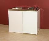 MiniK�che / SingleK�che wei� , 100 cm