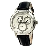 Emporio Armani Watch Mens Leather Strap AR4606 - WW by Emporio Armani