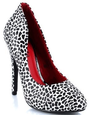 Fashioin Heels Pumps Ladies Shoes Round Toe Cheetah 5.5