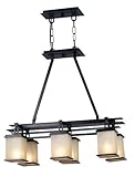 Kenroy Home 90386ORB Plateau 6 Light Island Light