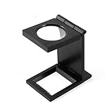 uxcell　ポータブル　ラウンド　26mmの直径　レンズ　プラスチック　枠ルーペ　20X