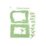 ウォールステッカー Photo frame グリーン[HD280]