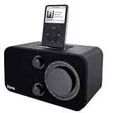iHome IH10B AM/FM Table Radio for your iPod