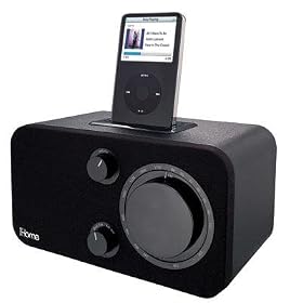iHome IH10B AM/FM Table Radio for iPod with Docking Station