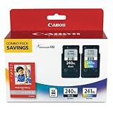 Canon Office Products PG-240XL/CL-241XL/PP-201 - Combo Pack Ink