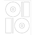 1000 CD/DVD Labels Matte Memorex Core Compatible