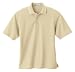 Men's Textured Chevron Polo Shirt With Double Tipped Collar