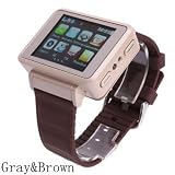 SHD NEW Quad Band Bluetooth Spy Camera FM Touch Screen Watch Cell Phone with Flashlight Mulit-Color SHD NEW Quad Band Bluetooth Spy Camera FM Touch Screen Watch Cell Phone with Flashlight Mulit-Color