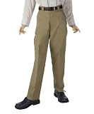 Dickies Big Kids Double Knee Cell Phone Pocket Pan ( sz. 14, Khaki )