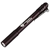 Streamlight 66118 Stylus Pro Black LED Pen Flashlight with Holster