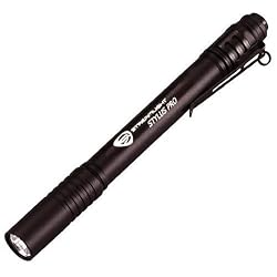 Streamlight 66118 Stylus Pro Black LED Pen Flashlight with Holster