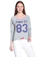 Sweet Years Sudadera (Gris Jaspeado)