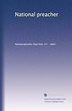 National preacher (Vol.73) n73