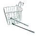 Wald #151 Drop Top Front Bicycle Basket, 14 x 9 x 7 , Chrome